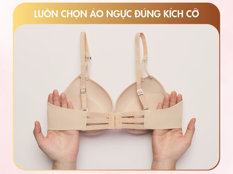 Lựa chọn áo ngực phù hợp để cải thiện dáng ngực xệ